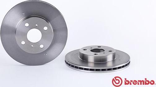 Brembo 09.5736.14 - Bremžu diski autodraugiem.lv