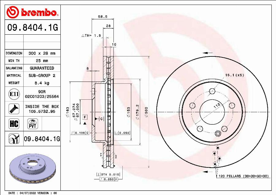 Brembo KT 10 029 - Bremžu komplekts, Disku bremzes autodraugiem.lv