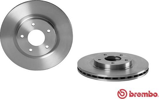 Brembo 09.A637.20 - Bremžu diski autodraugiem.lv