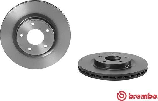 Brembo 09.A637.21 - Bremžu diski autodraugiem.lv