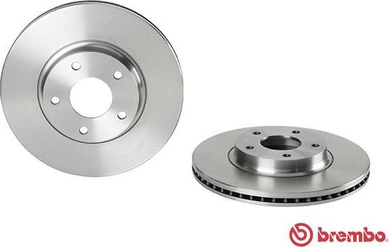 Brembo 09.A113.10 - Bremžu diski autodraugiem.lv