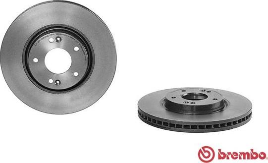 Brembo 09.A807.11 - Bremžu diski autodraugiem.lv