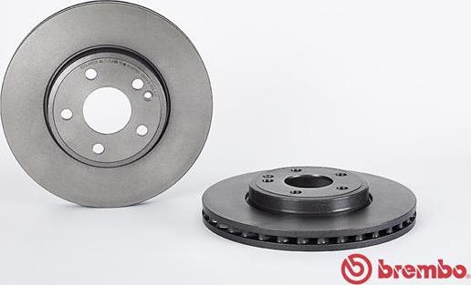 Brembo 09.B436.41 - Bremžu diski autodraugiem.lv