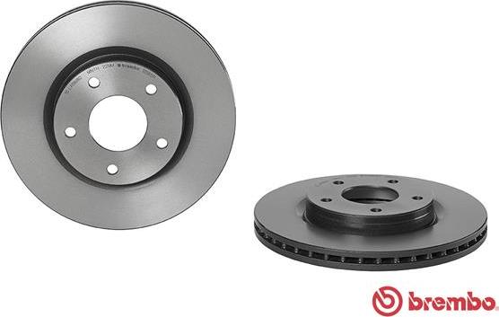 Brembo 09.B565.11 - Bremžu diski autodraugiem.lv