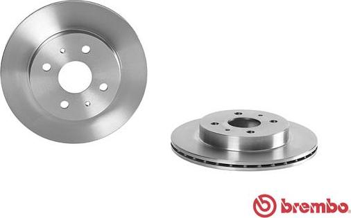 Brembo 09.B523.10 - Bremžu diski autodraugiem.lv