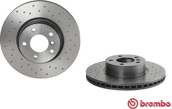 Brembo 09.B570.1X - Bremžu diski autodraugiem.lv