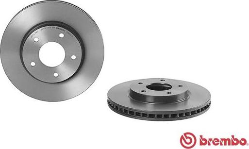 Brembo 09.B647.11 - Bremžu diski autodraugiem.lv