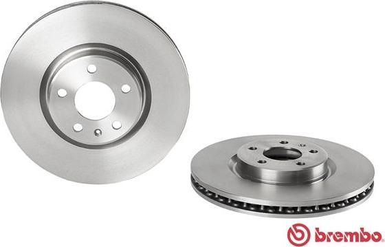 Brembo 09.B822.10 - Bremžu diski autodraugiem.lv