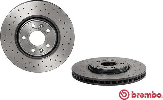 Brembo 09.B352.1X - Bremžu diski autodraugiem.lv