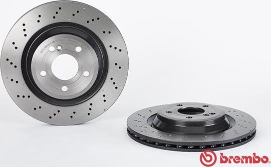 Brembo 09.B743.51 - Bremžu diski autodraugiem.lv