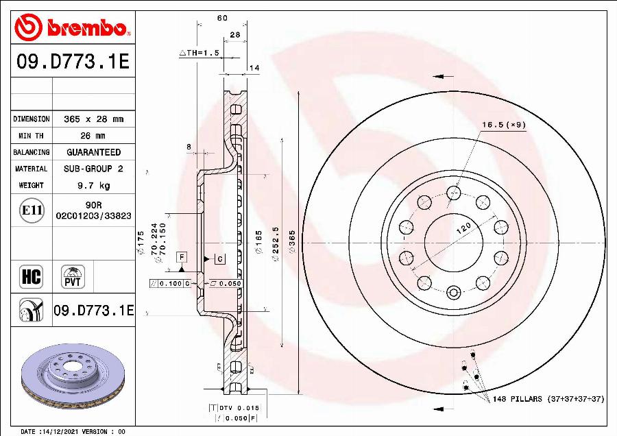 Brembo KT 08 022 - Bremžu komplekts, Disku bremzes autodraugiem.lv