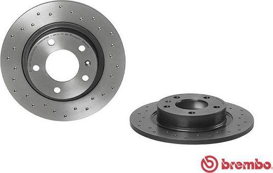 Brembo 08.9460.3X - Bremžu diski autodraugiem.lv