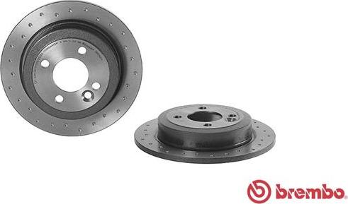 Brembo 08.9163.1X - Bremžu diski autodraugiem.lv