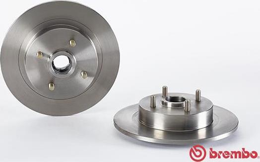 Brembo 08.5051.10 - Bremžu diski autodraugiem.lv