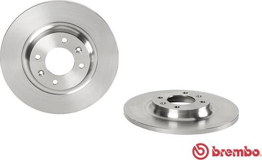 Brembo 08.8682.20 - Bremžu diski autodraugiem.lv