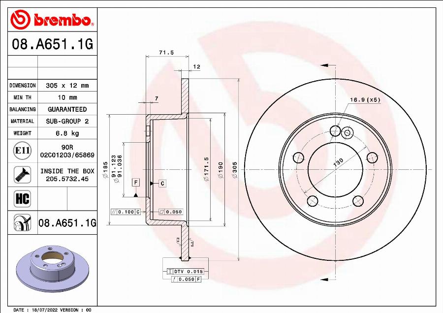 Brembo KT 10 037 - Bremžu komplekts, Disku bremzes autodraugiem.lv