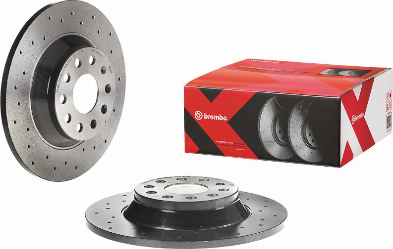 Brembo 08.C501.1X - Bremžu diski autodraugiem.lv