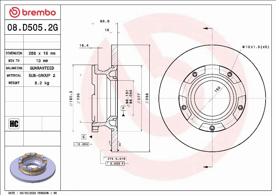 Brembo KT 10 060 - Bremžu komplekts, Disku bremzes autodraugiem.lv