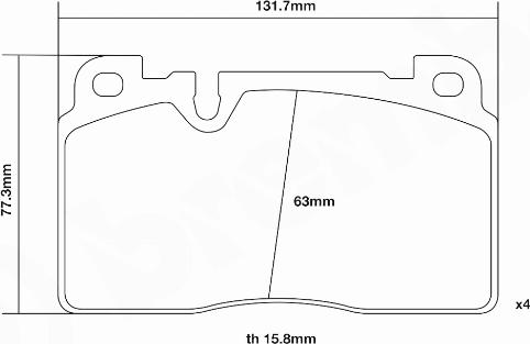 Brembo 07.B314.89 - Augstas veiktspējas bremžu uzliku komplekts autodraugiem.lv