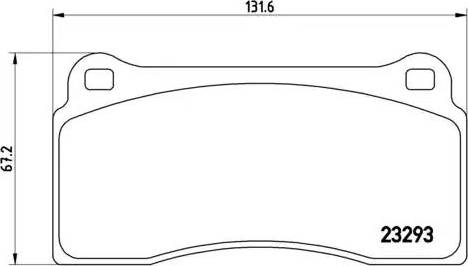 Brembo 07.B314.30 - Augstas veiktspējas bremžu uzliku komplekts autodraugiem.lv