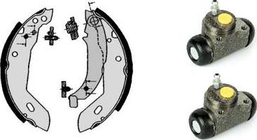 Brembo H 61 061 - Bremžu loku komplekts autodraugiem.lv