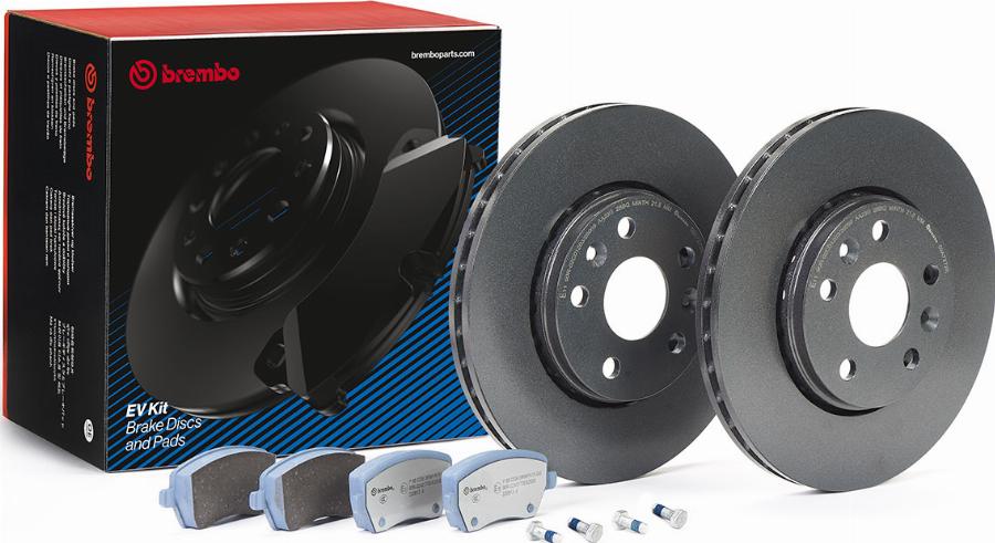 Brembo KT08032 - Bremžu komplekts, Disku bremzes autodraugiem.lv