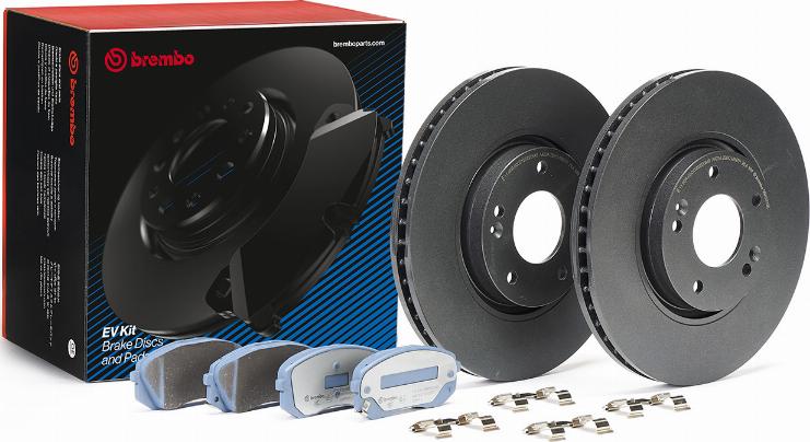 Brembo KT 08 029 - Bremžu komplekts, Disku bremzes autodraugiem.lv