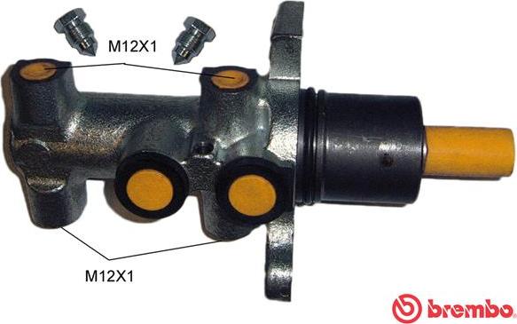 Brembo M 59 013 - Galvenais bremžu cilindrs autodraugiem.lv