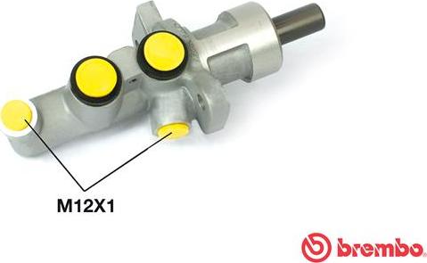 Brembo M 50 010 - Galvenais bremžu cilindrs autodraugiem.lv