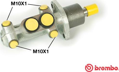 Brembo M 50 011 - Galvenais bremžu cilindrs autodraugiem.lv