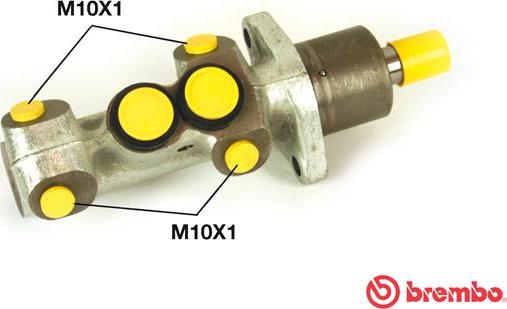 Brembo M 61 052 - Galvenais bremžu cilindrs autodraugiem.lv