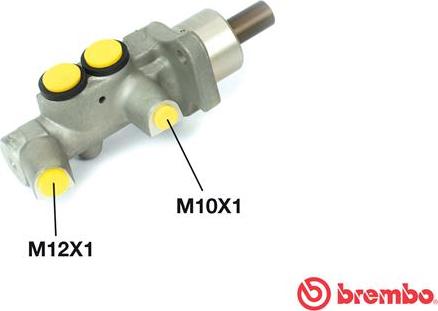 Brembo M06006 - Galvenais bremžu cilindrs autodraugiem.lv