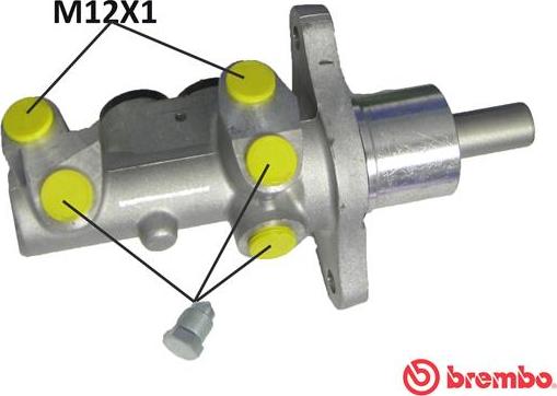 Brembo M06027 - Galvenais bremžu cilindrs autodraugiem.lv