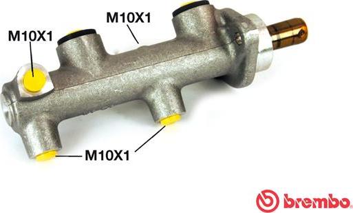 Brembo M 85 008 - Galvenais bremžu cilindrs autodraugiem.lv