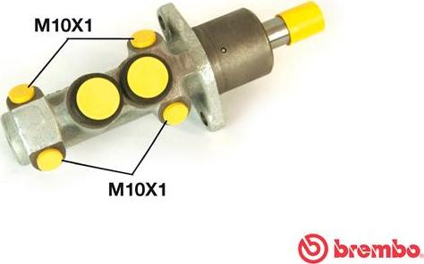 Brembo M 85 010 - Galvenais bremžu cilindrs autodraugiem.lv