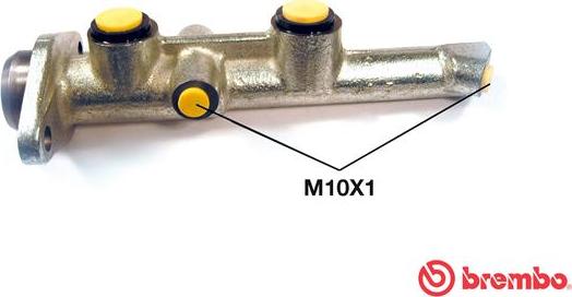 Brembo M 86 001 - Galvenais bremžu cilindrs autodraugiem.lv