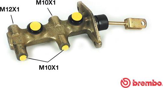 Brembo M 24 060 - Galvenais bremžu cilindrs autodraugiem.lv