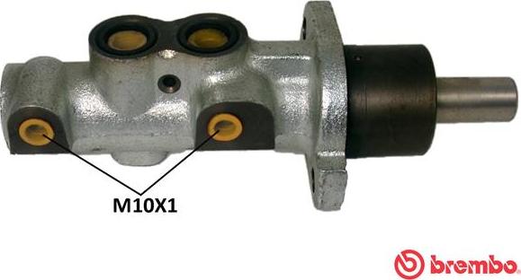 Brembo M 24 016 - Galvenais bremžu cilindrs autodraugiem.lv