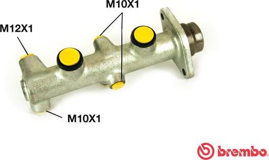 Brembo M 24 025 - Galvenais bremžu cilindrs autodraugiem.lv