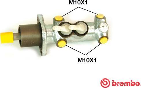 Brembo M 23 007 - Galvenais bremžu cilindrs autodraugiem.lv