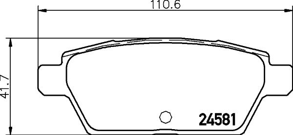 Brembo P 49 051 - Bremžu uzliku kompl., Disku bremzes autodraugiem.lv