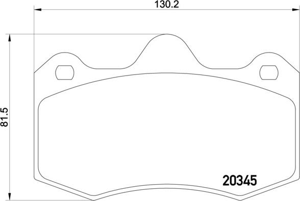 Brembo P 47 001 - Bremžu uzliku kompl., Disku bremzes autodraugiem.lv