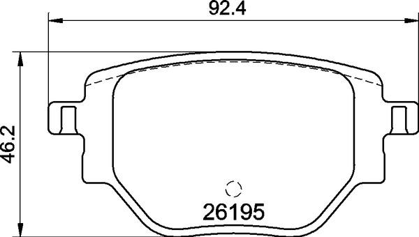 Brembo P 59 100 - Bremžu uzliku kompl., Disku bremzes autodraugiem.lv