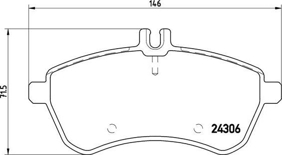 Brembo P 50 067X - Bremžu uzliku kompl., Disku bremzes autodraugiem.lv