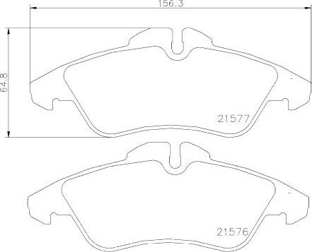 Brembo P 50 029 - Bremžu uzliku kompl., Disku bremzes autodraugiem.lv