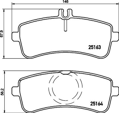 Open Parts BPA1594.00 - Bremžu uzliku kompl., Disku bremzes autodraugiem.lv