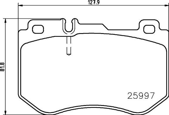 Brembo P 50 123 - Bremžu uzliku kompl., Disku bremzes autodraugiem.lv