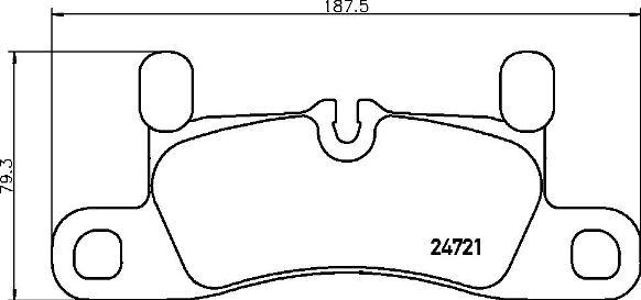 Brembo P 65 030 - Bremžu uzliku kompl., Disku bremzes autodraugiem.lv