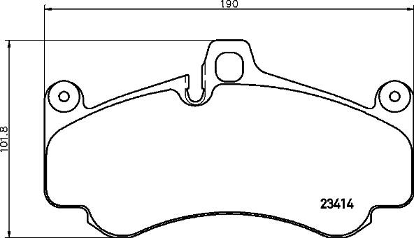 Brembo P 65 032 - Bremžu uzliku kompl., Disku bremzes autodraugiem.lv