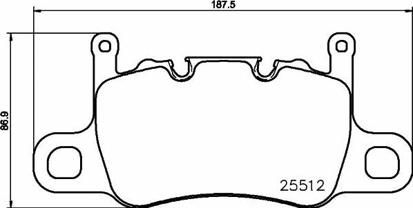 Brembo P 65 037 - Bremžu uzliku kompl., Disku bremzes autodraugiem.lv